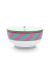 Pip Chique Stripes Bowl Pink/Green 15.5cm