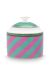 pip-chique-stripes-suikerpot-roze-groen-550ml-porselein-pip-studio