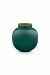 Runde Mini-Vase Dunkelgrün 10 cm
