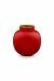 Runde Mini-Vase Rot 10 cm