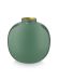 Metal Vase Dark Green 23 Cm