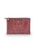 cosmetic-pouch-flat-small-dark-pink-kyoto-festival-pu-leather-24x15.5x1-cm