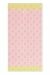 Grote handdoek Jacquard Check roze 70x140 cm