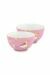 Early Bird Set of 2 Bowls Pink 15 cm