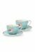 Early Bird Set of 2 Cups and Saucers Blue