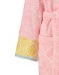 Bathrobe-pink-aztec-jacquard-check-pip-studio-cotton-terry-velour