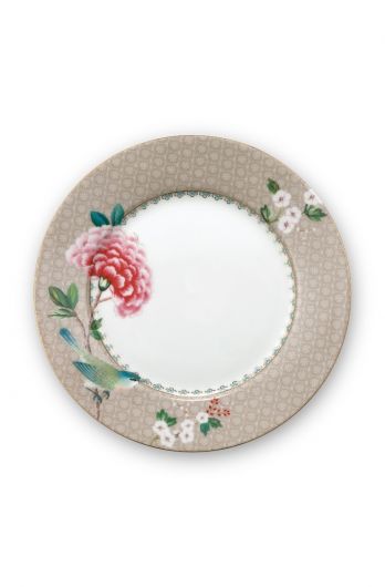 Breakfast-plate-khaki-21-cm-blushing-birds-pip-studio-51.001.211