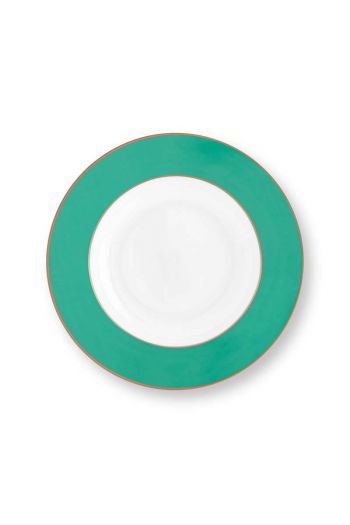 deep-plate-pip-chique-gold-green-23.5-cm-fine-bone-china-pip-studio