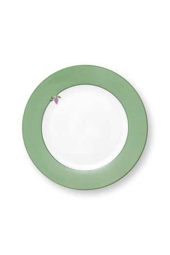 Pip-Studio-Breakfast-Plate-Lily&Lotus-Uni-Light-Green-23cm