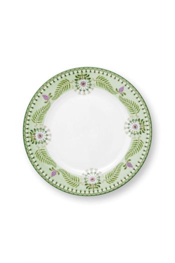 Pip-Studio-Breakfast-Plate-Lily&Lotus-Light-Green-23cm