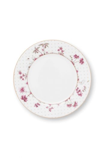 Pip-Studio-Breakfast-Plate-Jolie-Dots-Gold-Pink-21cm