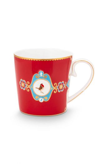 tasse-gross-love-birds-medallion-rot-250-ml