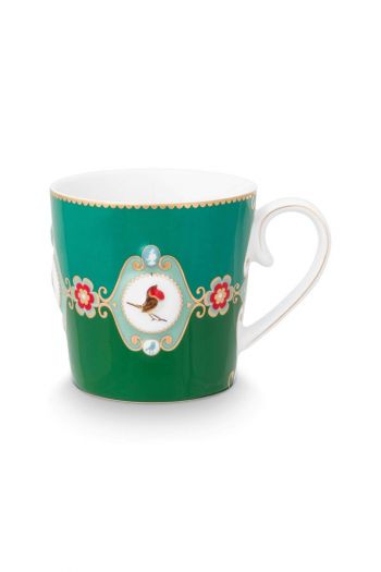 love-birds-tasse-gross-grun-duo-rotkehlchen-porzellan-pip-studio