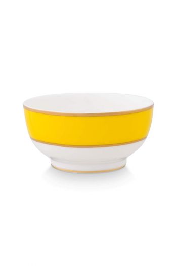 bowl-pip-chique-gold-yellow-11-5cm-bone-china-porcelain-pip-studio