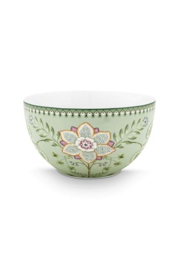 Pip-Studio-Bowl-Lily&Lotus-Light-Green-18cm