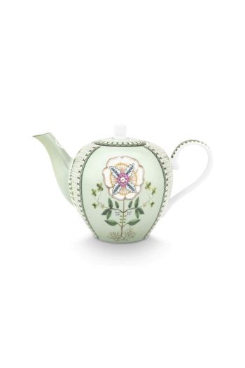 Pip-Studio-Tea-Pot-Lily&Lotus-Tiles-Light-Green