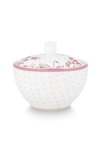 Pip-Studio-Sugar-Bowl-Jolie-Dots-Gold-Pink