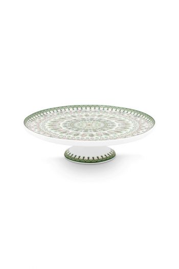 Pip-Studio-Mini-Cake-Tray-Lily&Lotus-Moon-Delight-Light-Green