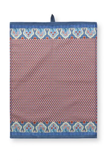 geschirrtuch-flower-festival-blau-rot-baumwolle-blumenmuster-pip-studio-50x70-cm