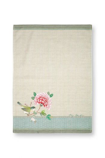 tea-towel-blushing-birds-khaki-50x70-cm-stripes-flower-bird-kitchen-textile-pip-studio