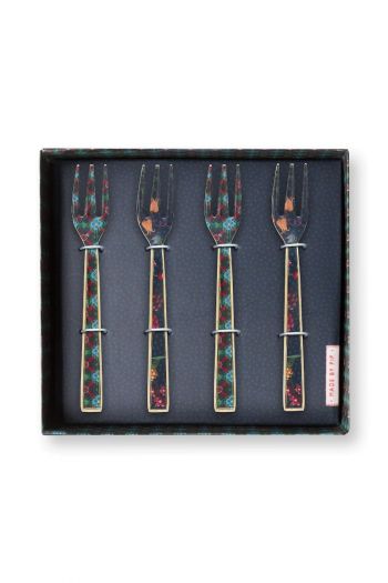 Pip-Studio-Cake-Forks-Enamelled-Berry-Blues