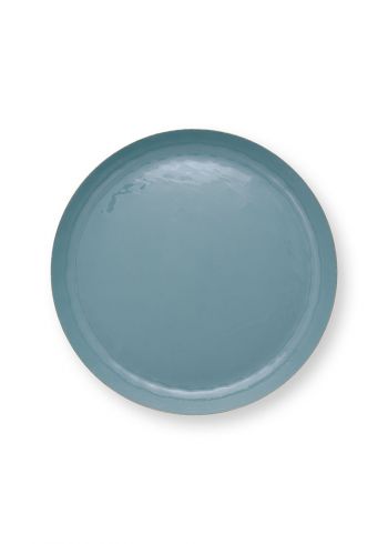 tray-metal-dark-blue-round-pip-studio-home-decor-50-cm