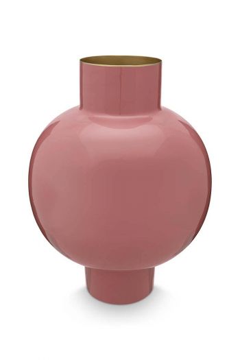 vase-metal-large-old-pink-31.5x42-cm-pip-studio-home-decor