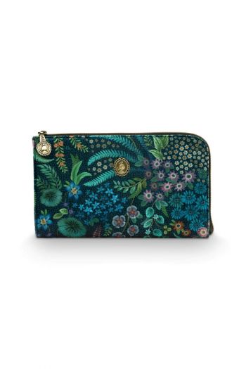 Cloe-Cosmetic-Zipper-Pouch-Querida-Dark-Blue