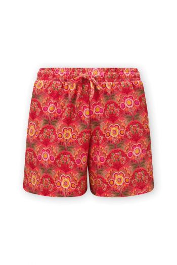 Pip-Studio-Korte-Broek-Fiesta-de-Flamencos-Rood-Damesmode