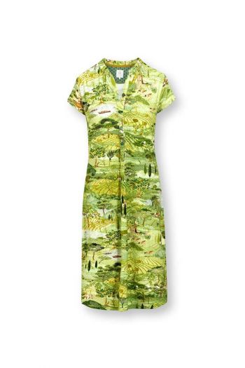 dalia-short-sleeve-nightdress-toscana-green-tuscany-landscape-trees-houses-viscose-elastane-pip-studio-homewear-xs-s-m-l-xl-xxl