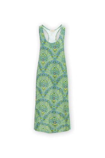 Pip-Studio-Sleeveless-Nightdress-Alba-Blue-Wear-Green-Wear