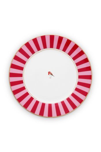 dinner-plate-love-birds-in-red-and-pink-with-bird-26,5-cm