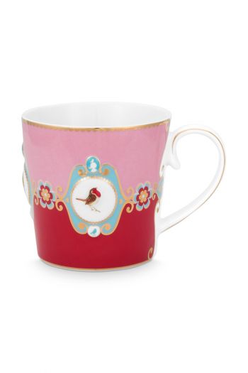 tasse-love-birds-gross-in-rot-und-rosa-mit-vogel