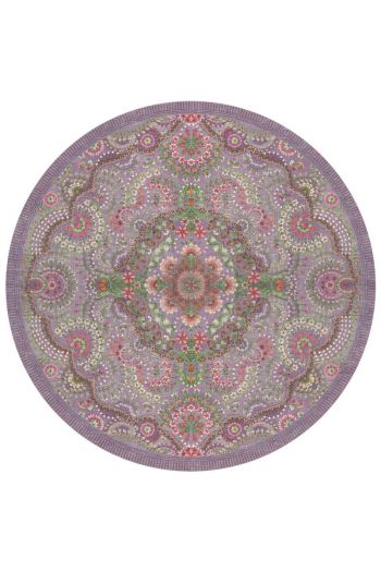 Pip-Studio-Round-Carpet-Moon-Delight-by-Pip-Lilac-Cotton