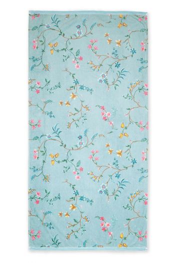 Bath-towel-xl-floral-blue-70x140-les-fleurs-pip-studio-cotton-terry-velour