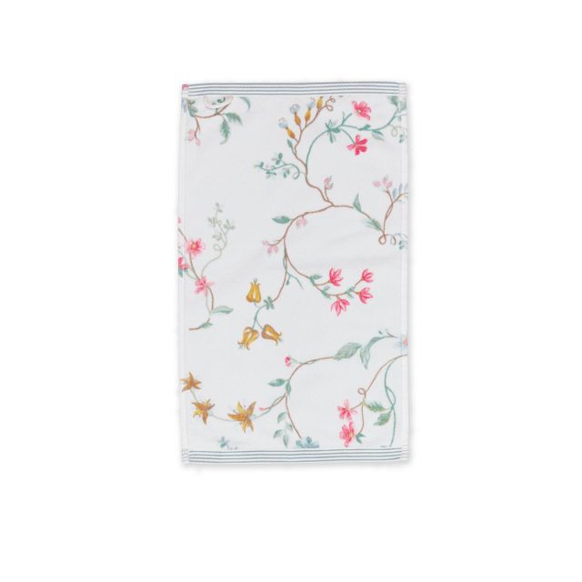 XL Bath Towel Les Fleurs White 70x140 cm | Pip Studio the Official website