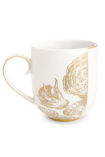 mug-large-royal-white-gold-blue-details-pip-studio-325-ml
