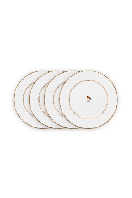 cake-plate-set-4-plates-17-cm-white-gold-details-love-birds-pip-studio