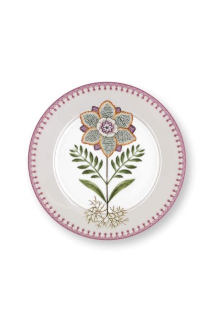 plate-lily-lotus-off-white-21cm-flower-porcelain-pip-studio