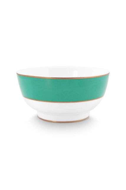 bowl-pip-chique-gold-green-18-cm-fine-bone-china-pip-studio