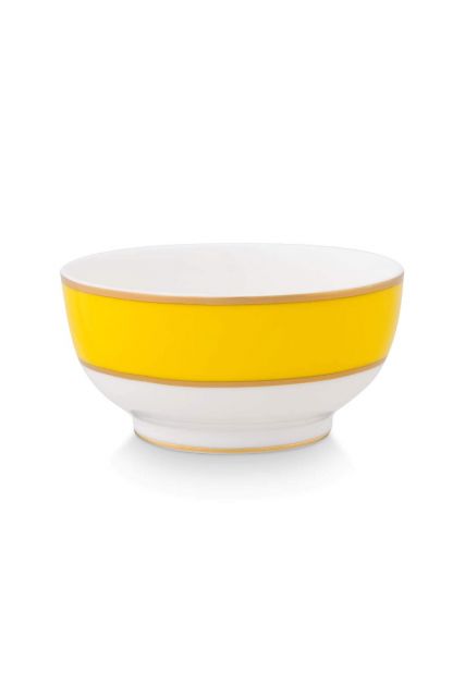 bowl-pip-chique-gold-yellow-11-5cm-bone-china-porcelain-pip-studio