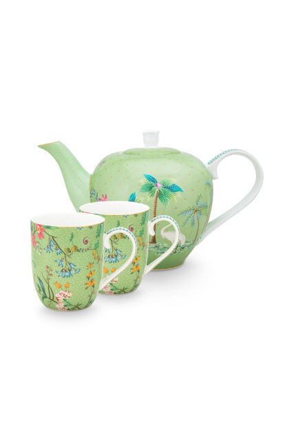 tea-set/3-jolie-green-small-set-pip-studio-porcelain