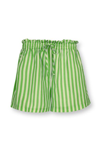 trousers-short-bonita-stripes-print-green-sumo-pip-studio-xs-s-m-l-xl-xxl
