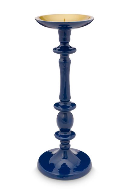 porselein-kaarsen-houder-donker-blauw-royal-pip-studio-36-cm