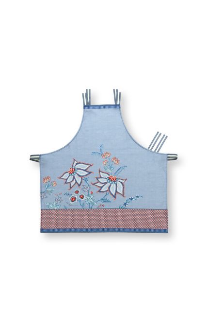 apron-flower-festival-blue-cotton-floral-print-pip-studio-85x88-cm