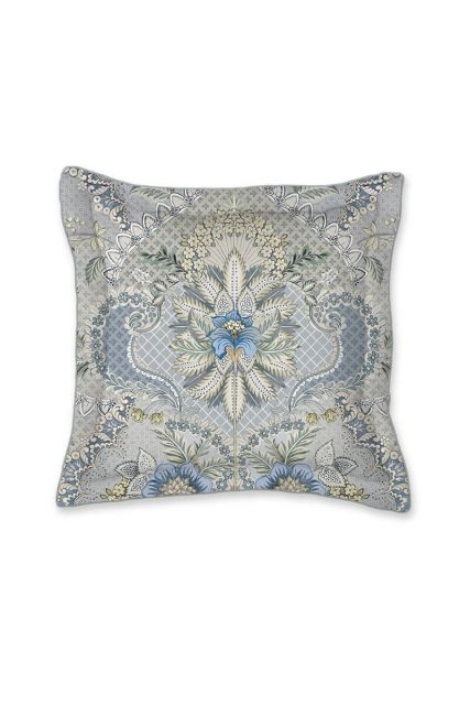 saluti-grandi-square-cushion-light-blue-flowers-leaves-cotton-pip-studio