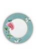 Blushing Birds Breakfast Plate blue 21 cm