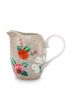 milk-jug-small-khaki-flower-print-blushing-birds-pip-studio-250-ml