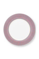 dinner-plate-flower-festival-light-blue-red-details-floral-print-pip-studio-26,5-cm