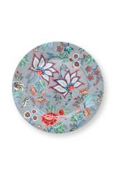 platzteller-flower-festival-hellblau-blumenmuster-pip-studio-32-cm